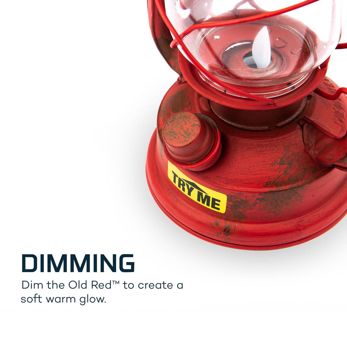 Old Red Lantern — coleman pop up parts