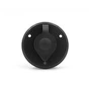black cable tv plate as viewed from the front