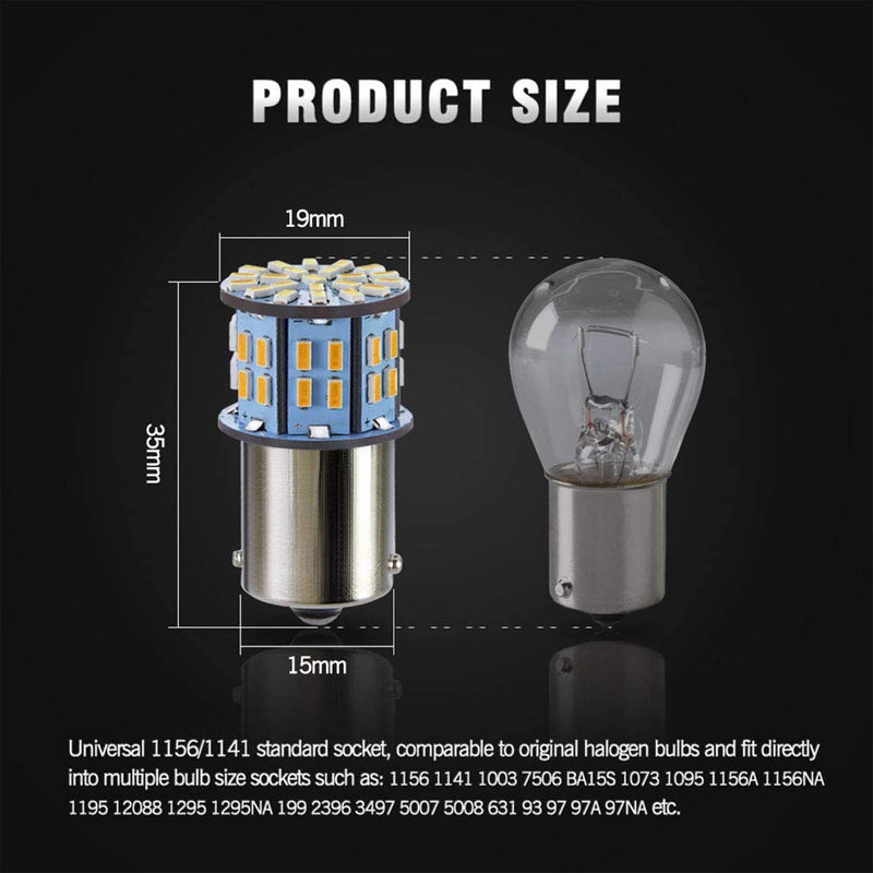 LED Bulb 6 Pack Replaces 1003/1141/1156