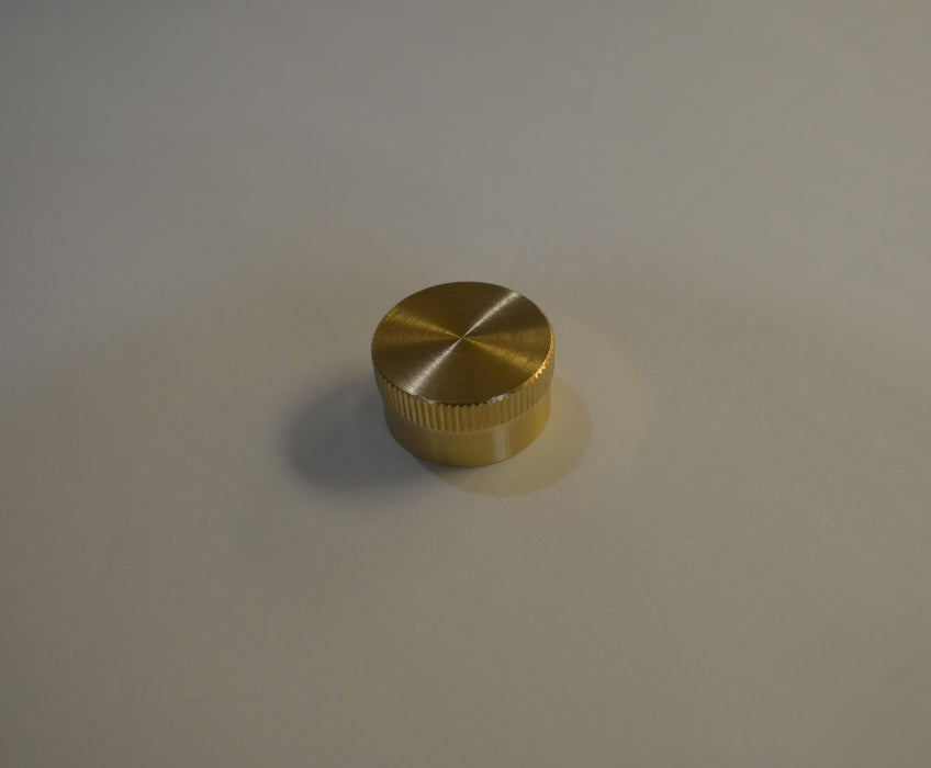 Brass Cap For High Pressure Connections