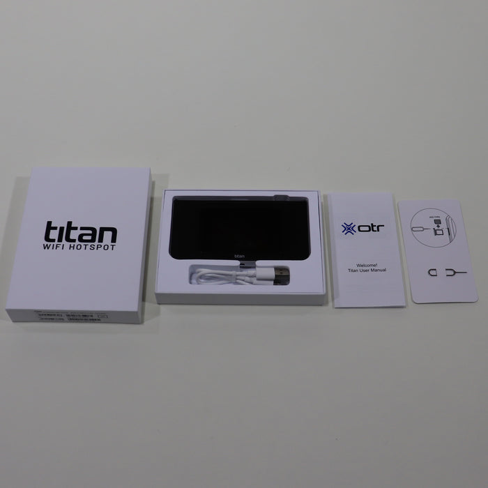 The Titan WIFI Hotspot With 2.4" Touchscreen