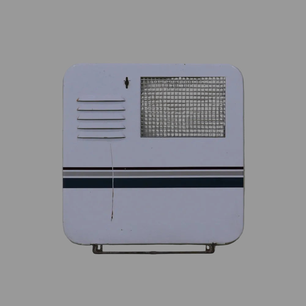 White Water Heater Door — coleman pop up parts