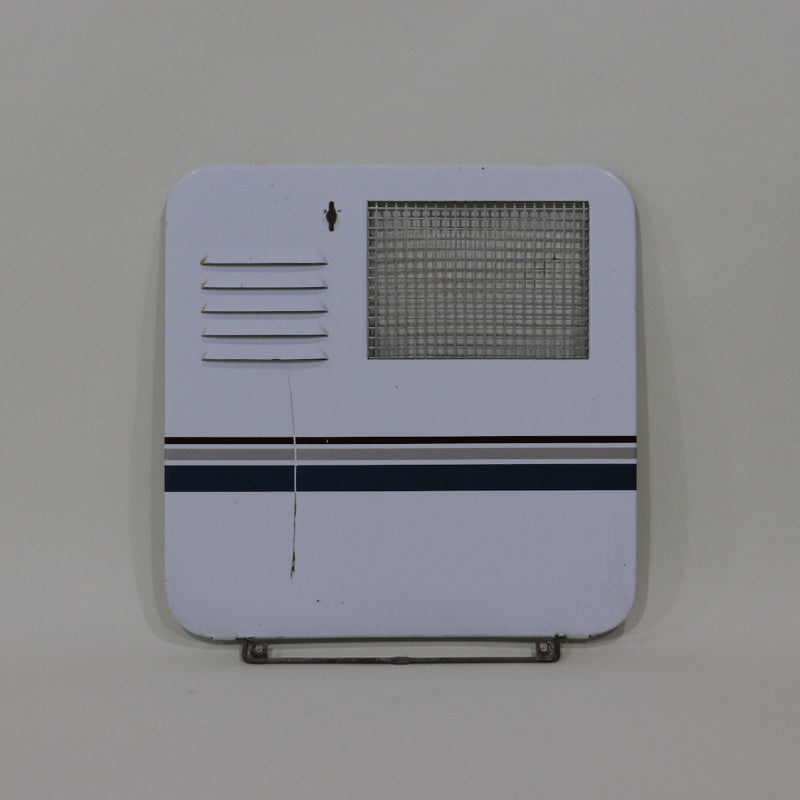 White Water Heater Door