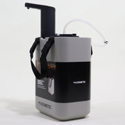 A Dometic water jug and USB powered faucet set