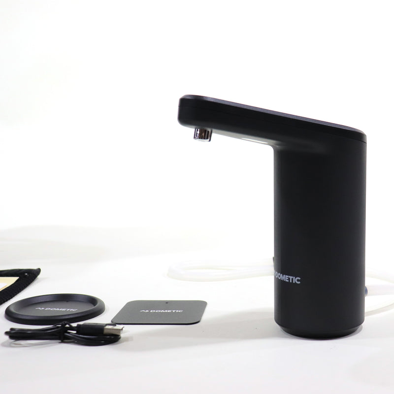usb powered faucet as shown from the side
