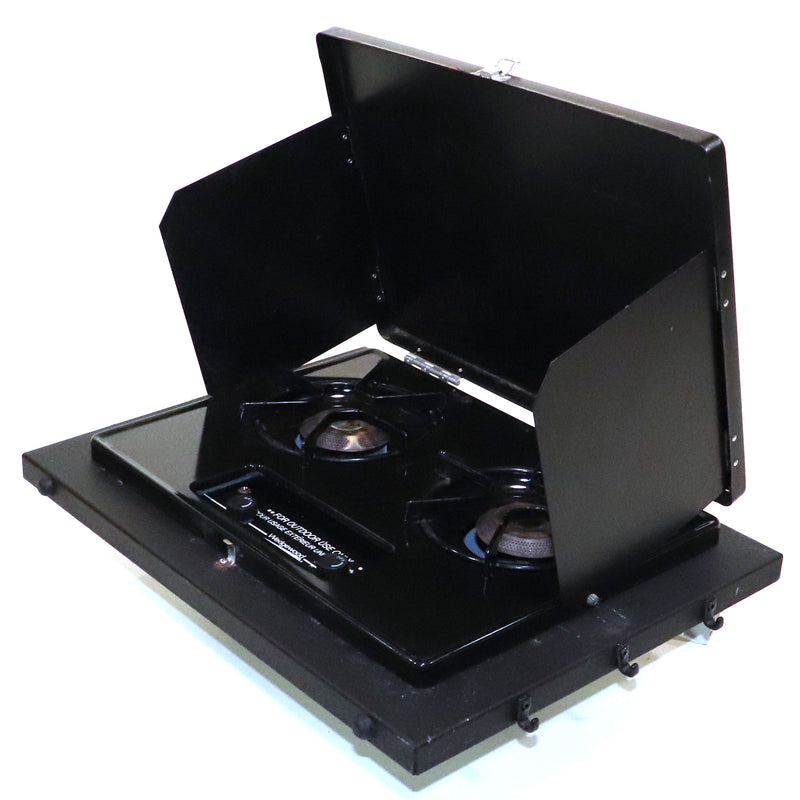 Black High Pressure Outdoor Stove Used
