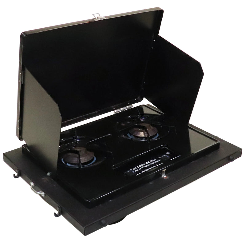 Black High Pressure Outdoor Stove Used