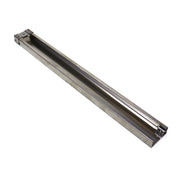 A metal 3 Stage Lift Arm, with the second section from the top, for roof lift systems, showing a silver metallic finish and multiple attachment points.