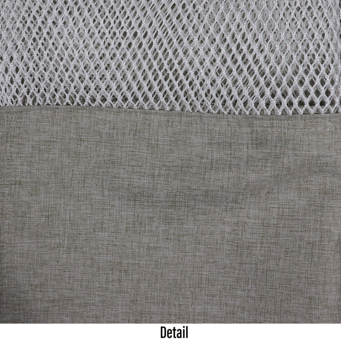 Privacy Curtain Set Light Taupe