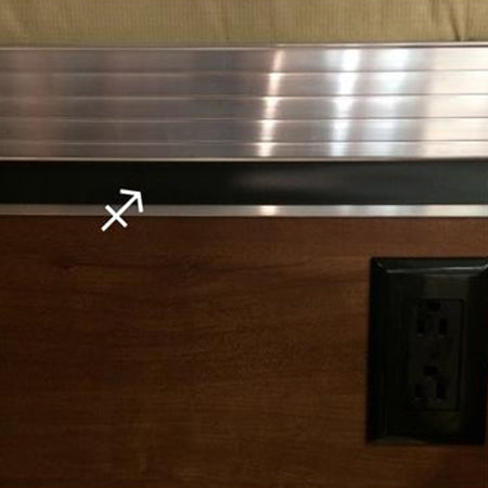 installed bed seal