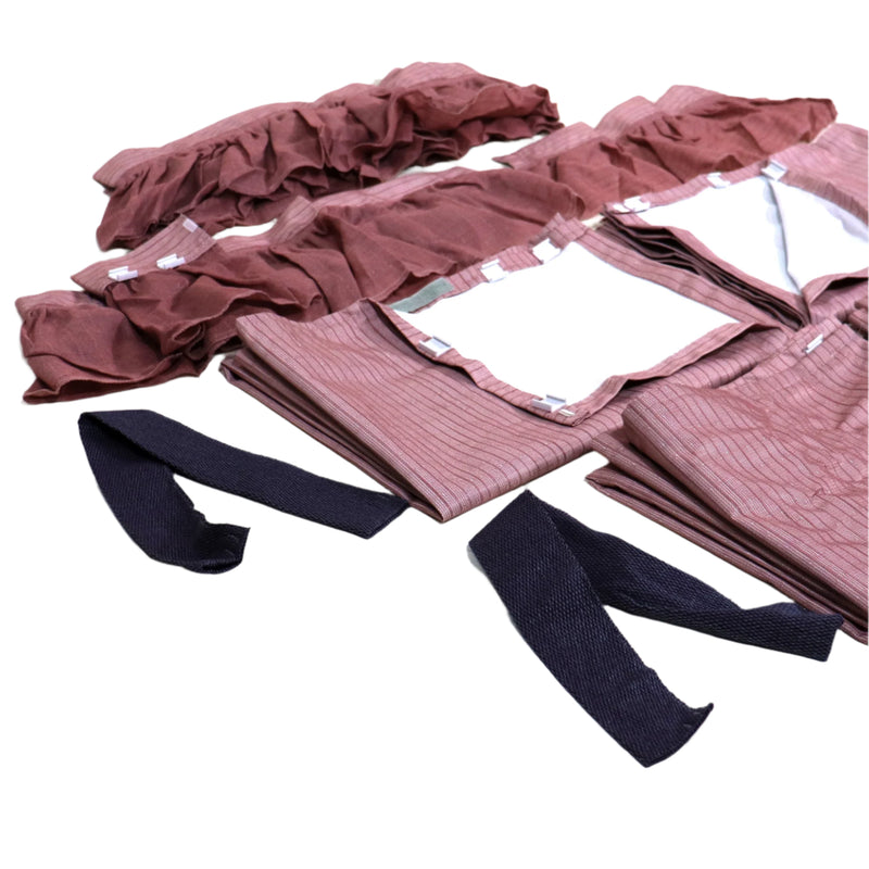 Curtain Set 8 / 10 Foot Box Red