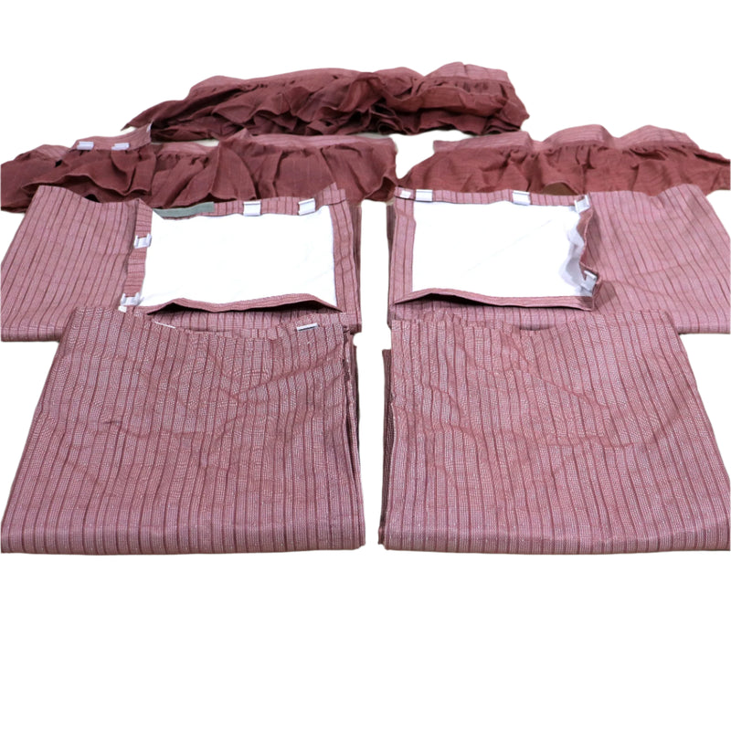 Curtain Set 8 / 10 Foot Box Red