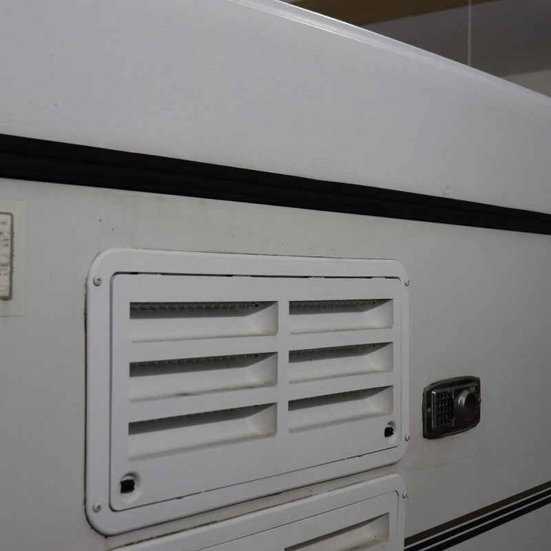 another view of abs roof seal installed on a camper
