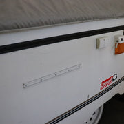 abs roof seal installed on a pop up camper