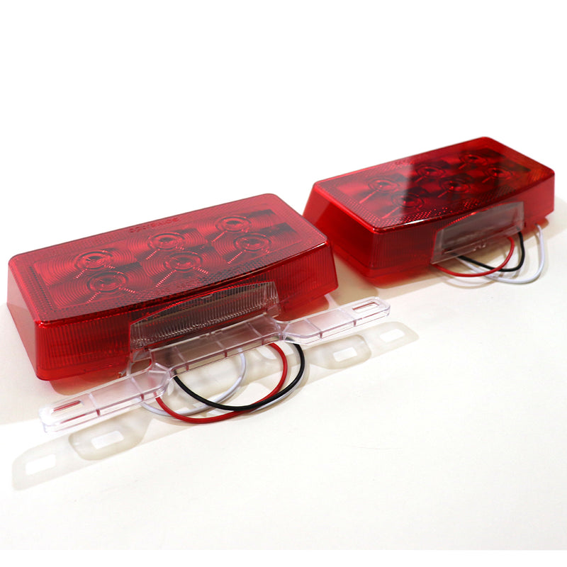 taillights as shown from an angle