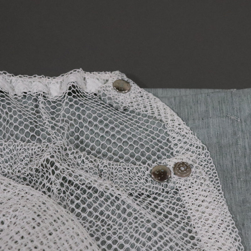 Green Dressing Room Curtain