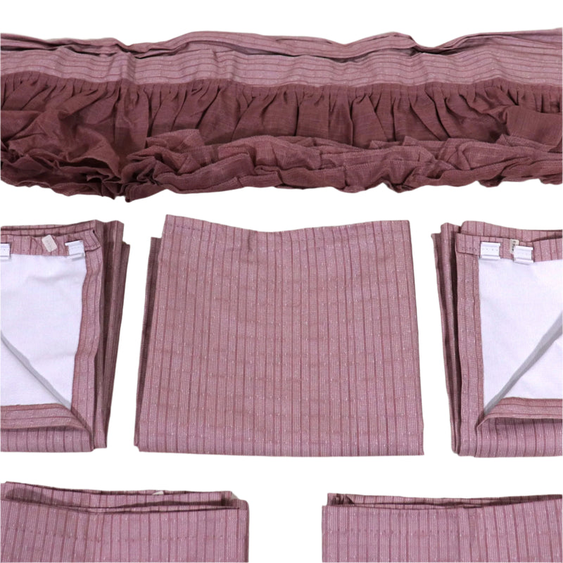 Curtain Set 8 / 10 Foot Box Red