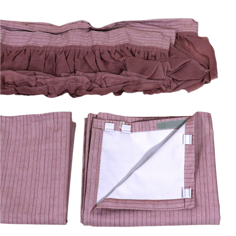Curtain Set 8 / 10 Foot Box Red