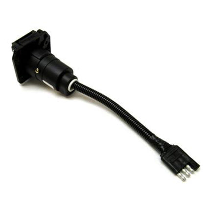 Plug Adapter 4 Flat to 7 Round