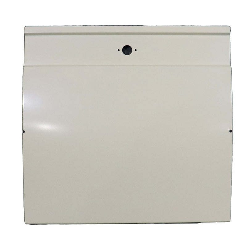 Beige stepper door skin, commonly found on older model units.