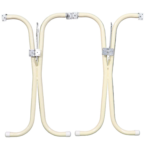 twin pack of 27 inch tall table legs for campers