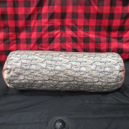 coleman fleetwood pop up camper wood log pillow