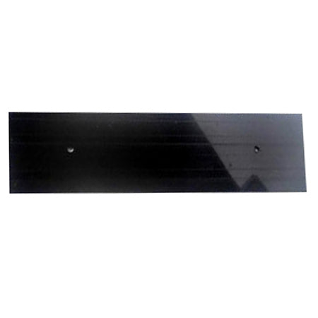 A black ABS wear strip, typically used on the sides of the slide outs in a vehicle.