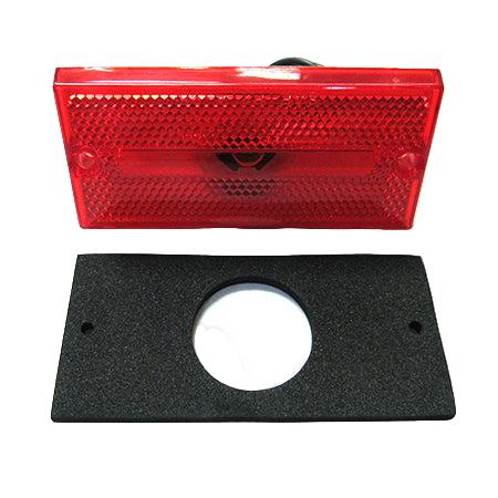 Red Squared Marker Lamp