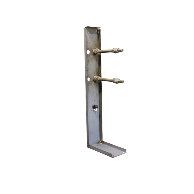 spare tire mounting bracket for a camper