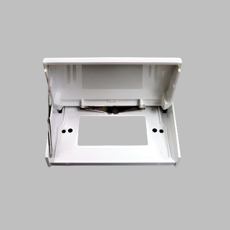White Exterior Outlet Cover