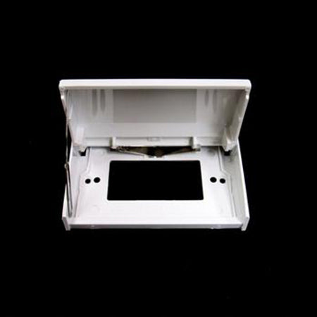 White Exterior Outlet Cover
