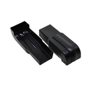 twin pack of bumper caps with one showing the inside of the cap