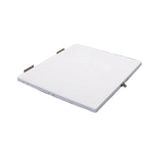 Side view of the stove cover 