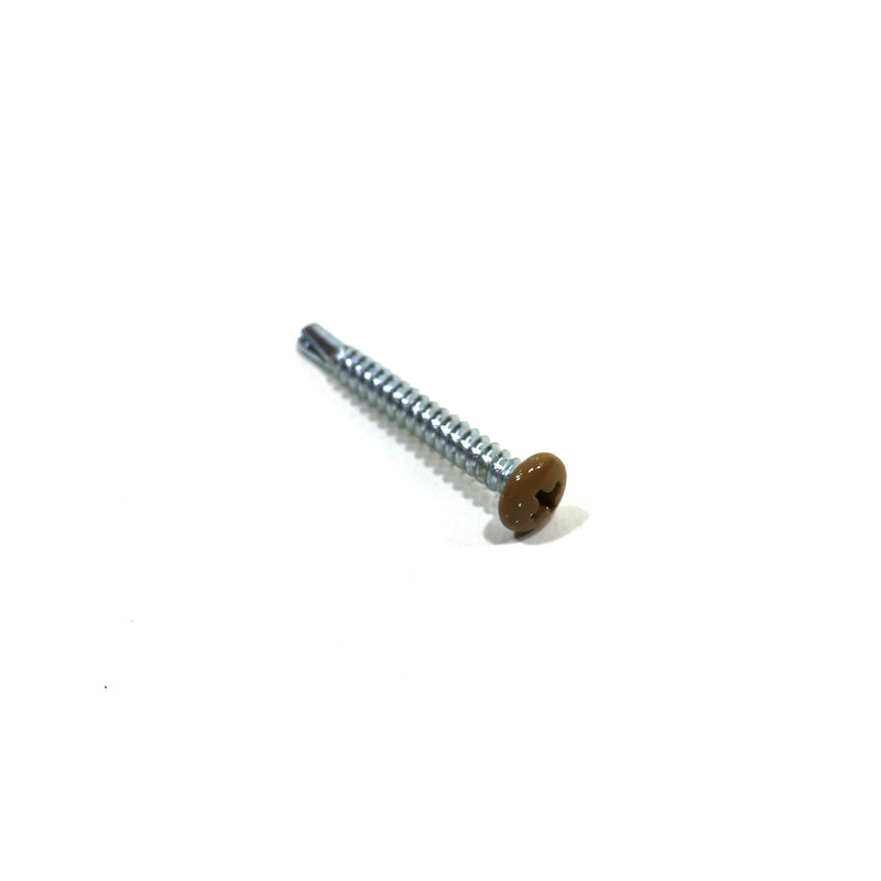 Tek Screw Light Brown 1-1/2"