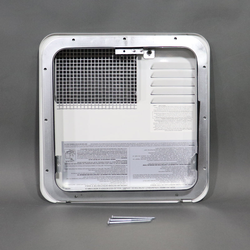 White Water Heater Door