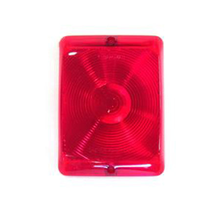 Square Tail Lamp Lens Red Used