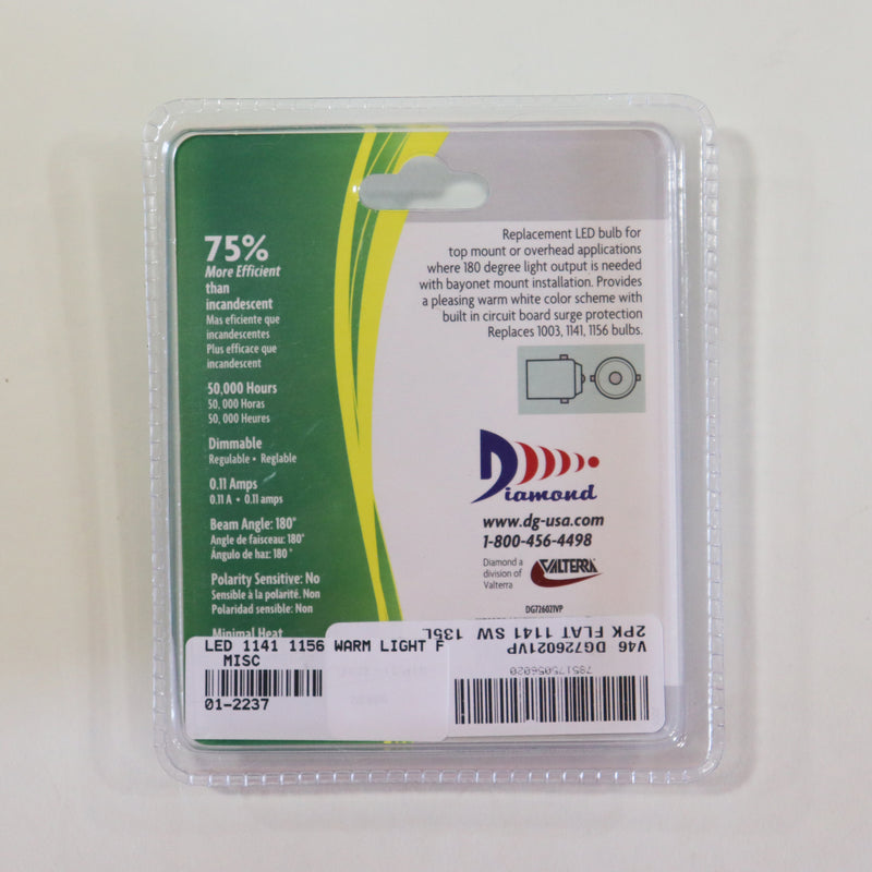 LED Bulbs 2 Pack Replaces 1141/1003/1156