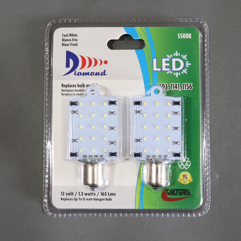 LED Bulbs 2 Pack Replaces 1141/1003/1156