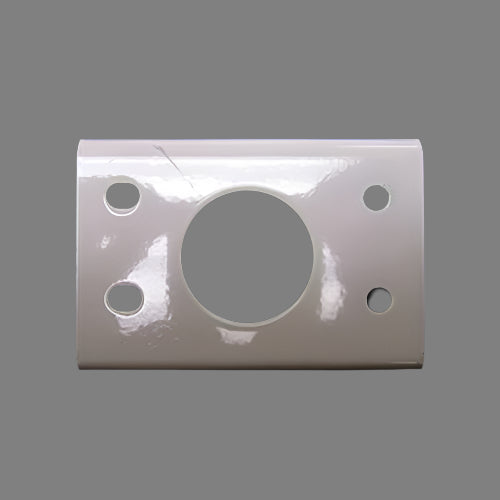 White Bearing Plate