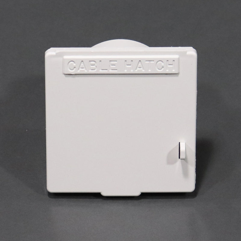 Square Power Cord Hatch