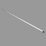 A silver-colored rafter pole used in Dometic Trimline bag awnings, displayed on a grey background.