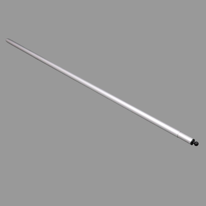 A silver-colored rafter pole used in Dometic Trimline bag awnings, displayed on a grey background.