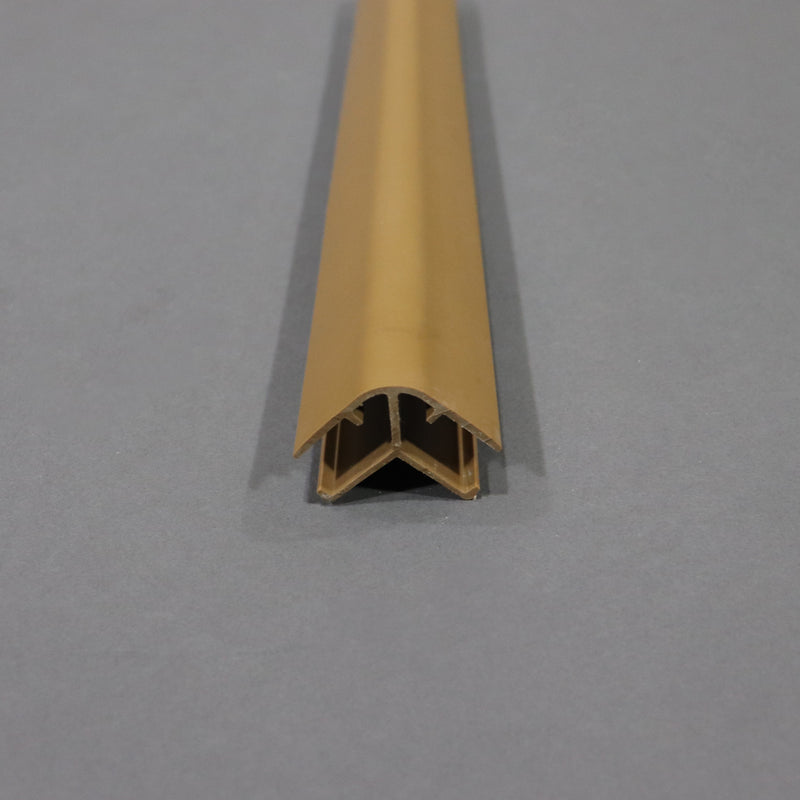 profile view of the corner trim