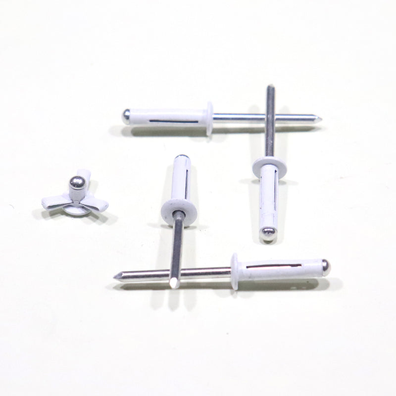 White Expansion Rivet