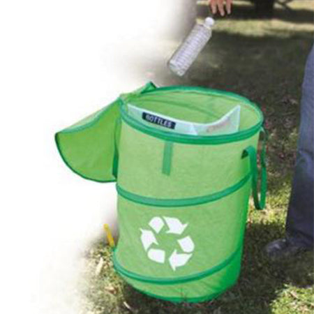 coleman fleetwood pop up camper collapsible recycle can
