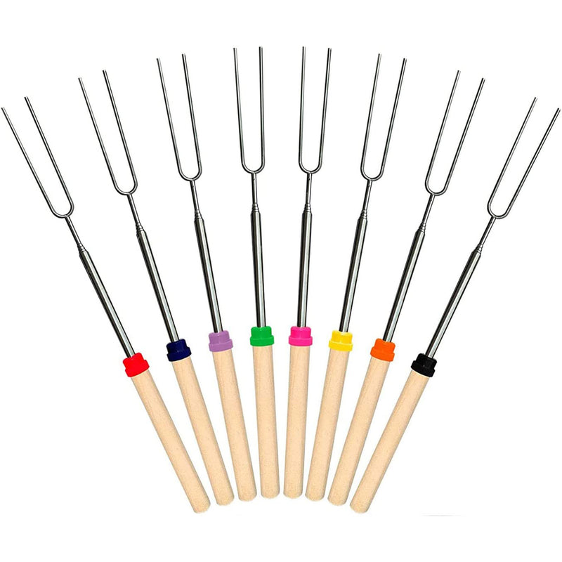 Campfire Marshmallow Roasting Forks