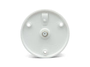 cable tv plate in white viewed from the rear