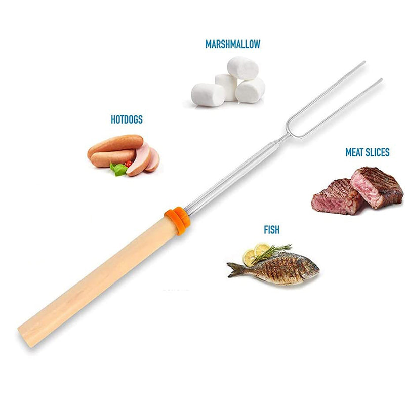 Campfire Marshmallow Roasting Forks