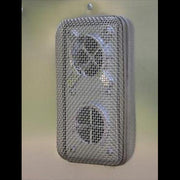 camper furnace bug screen shown installed on a camper