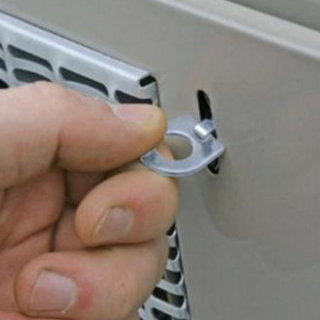 Water Heater Door Latch